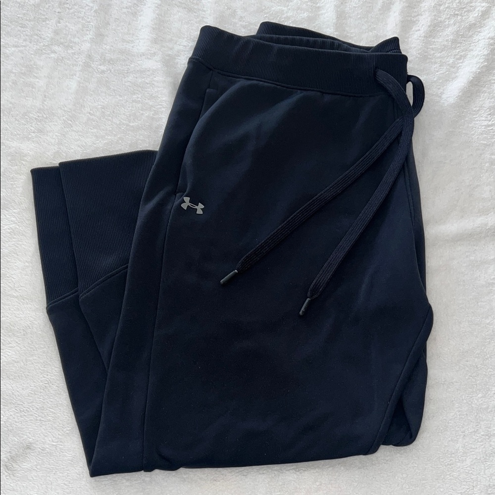 Under Armour Navy Joggers with Logo